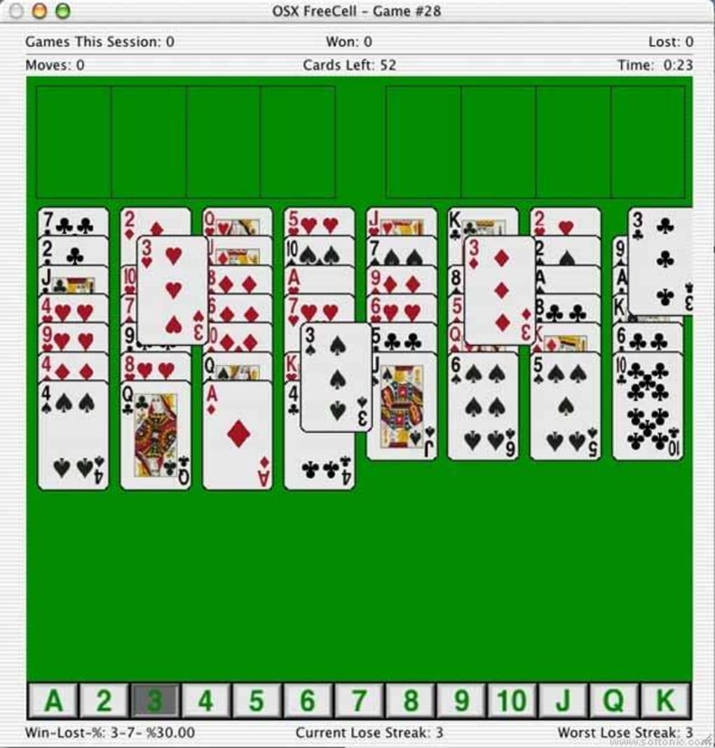 free freecell online for mac